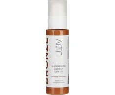 LUUV Shimmering Carrot Dry Oil Bronze kūno aliejus su morkų ekstraktu, 100 ml