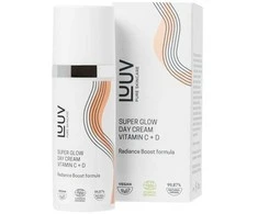 LUUV Super Glow Day Kreminis Vitamin C+D dieninis veido kremas, 50 ml
