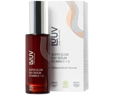 LUUV Super Glow Day Serum Vitamin C+D dieninis veido serumas, 30 ml