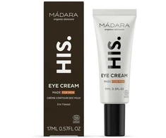 MÁDARA HIS. Paakių kremas For Men paakių kremas vyrams su kofeinu, 17 ml