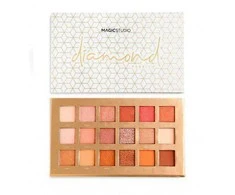 Magic Studio Powerful Cosmetics akių šešėlių paletė 18 spalvų Diamond