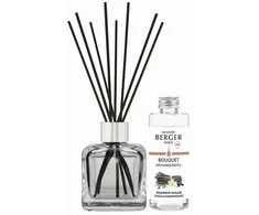 Maison Berger Paris Gift set aroma diffuser cube + filling Magnificent vanilla Vanilla Magnificence, 100 ml