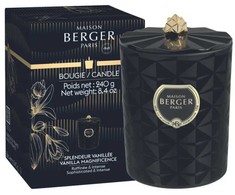 Maison Berger Paris kvapioji žvakė Kali juodas Magnificent vanilla Vanilla Magnificence (žvakė) 240 g