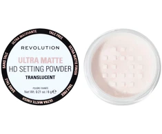 „Makeup Revolution HD Matte Biri fiksacinė pudra“ Matinė fiksacinė pudra, 6 g