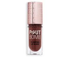 Makeup Revolution Pout Bomb Plumping Lūpų blizgis Espresso Cool 4.6 ml