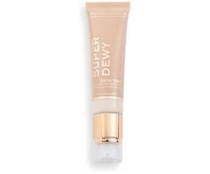 „Makeup Revolution Superdewy Dewy Finish“ tonuotas drėkiklis, lengvas, 55 ml