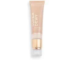 „Makeup Revolution Superdewy Dewy Finish“ tonuotas drėkiklis, lengvas, 55 ml