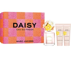 Marc Jacobs Daisy Eau So Fresh EDT tualetinis vanduo moterims, 75 ml + body lotion, 75 ml + dušo želė, 75 ml