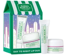 Mario Badescu Day To Night Lip Duo Set lūpų priežiūros rinkinys (lūpų balzamas, 10 g + lūpų kaukė, 14 g)