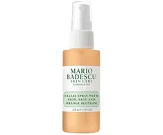 Mario Badescu Facial Purškiklis With Aloe, Sage And Oranžinis Blosssom veido purškiklis, 59 ml