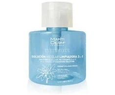 "Martiderm Essentials 3 in 1 micelinis valomasis tirpalas "Prebiotics Edelweiss" 300ml