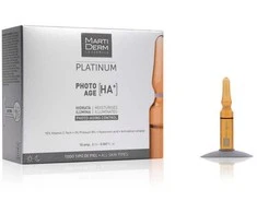 MARTIDERM Photo Age HA+ veido ampulės prieš fotosenėjimą su hialurono rūgštimi, 10 amp., 2 ml.