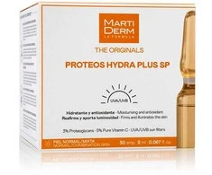 Martiderm Proteos Hydra Plus SP15 drėkinamosios ampulės veidui, 30 vnt. x 2 ml
