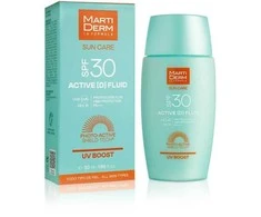 Skystos tekstūros veido fotoprotektorius Martiderm Sun Care Active Fluid Spf30 50ml