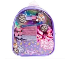 Martinelia Bag My Best Friends Bag vaikiška kuprinė su aksesuarais plaukams