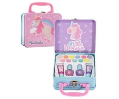 Martinelia Little Unicorn vaikiškos kosmetikos rinkinys metaliniame lagaminėlyje