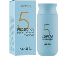 Masil Šampūnas su probiotikais plaukų apimčiai 5 Probiotics (Perfect Volume Šampūnas), 500 ml