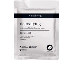 maskology DETOXIFYING Professional Sheet Mask valomoji lakštinė veido kaukė, 20 ml