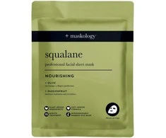 maskology SQUALANE Professional Sheet Mask lakštinė veido kaukė su skvalanu, 22 ml