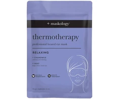 maskology THERMOTHERAPY Heated Eye Mask šildanti lakštinė paakių kaukė, 16 g