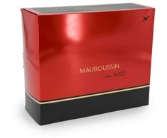 Mauboussin Mauboussin in Raudona rinkinys moterims (EDP, 100 ml + EDP, 20 ml + kūno losjonas, 75 ml)