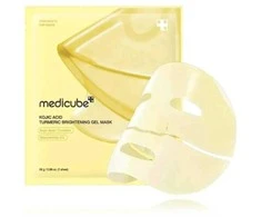 Medicube Kojic Acid Turmeric Brightening Gel Mask skaistinamoji lakštinė veido kaukė, 28 g