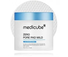 Medicube Zero Pore Pad Mild švelnūs dvipusiai šveičiamieji padeliai jautriai veido odai, 155 g