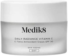 Medik8 Skirtas kasdieniam naudojimui švytėjimo suteikiantis Vitamin C Moisturiser SPF 30 dieninis veido kremas, 50 ml