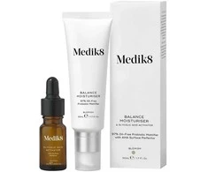 Medik8 Balance Moisturiser veido kremas 50 ml ir Glicolic Acid Activator glikolio rūgšties aktyvatorius, 10 ml