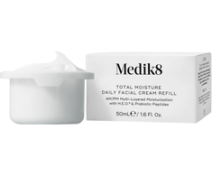 Medik8 Total Moisture Daily Facial Kreminis Refill dieninio veido kremo papildymas, 50 ml