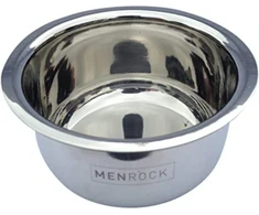 Men Rock Shaving Bowl Plieninis skutimosi dubenėlis, 1 vnt.
