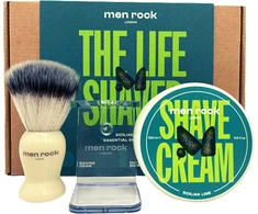 Men Rock The Life Shaver Sicilian Lime Essential Shaving Kit Skutimosi priemonių rinkinys, 1vnt