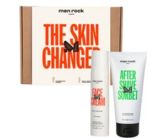 MenRock Men Rock THE SKIN CHANGER Face Care Kit Veido priežiūros priemonių rinkinys vyrams, 1vnt