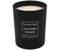 Mercedes-Benz Leather Woods Woody Scented Candle, 180 g