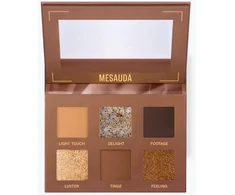 Mesauda Bare Harmony Eyeshadow Palette akių šešėlių paletė, atspalvis: 203 Cool Bronze, 6 g