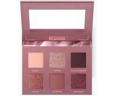 Mesauda Bare Harmony Eyeshadow Palette akių šešėlių paletė, atspalvis: 201 Tender Mauve, 6 g