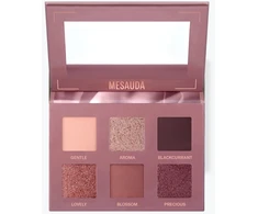 Mesauda Bare Harmony Eyeshadow Palette akių šešėlių paletė, atspalvis: 201 Tender Mauve, 6 g