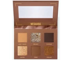 Mesauda Bare Harmony Eyeshadow Palette akių šešėlių paletė, atspalvis: 203 Cool Bronze, 6 g