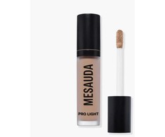 Mesauda Pro Light Highly Moisturizing Fluid Maskuoklis drėkinamasis skystas maskuoklis, atspalvis: W35, 4 ml