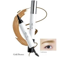 Mi Re "Brow Plume Perfection" antakių dažai ir tušas "Gold Bronze
