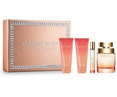 Michael Kors Wonderlust rinkinys moterims (EDP, 100 ml + EDP, 10 ml + dušo želė, 100 ml + kūno losjonas, 100 ml)