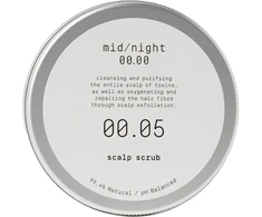 Mid/night 00.00 00.05 Scalp Scrub galvos odos šveitiklis, 130 ml