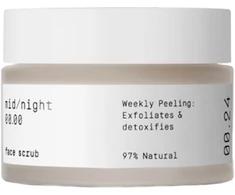 Mid/night 00.00 00.24 Face Scrub veido šveitiklis, 50 ml