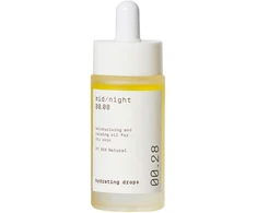 Mid/night 00.00 00.28 Hydrating Drops Moisturizing and Calming Oil For Dry Skin drėkinamasis veido aliejus, 30 ml