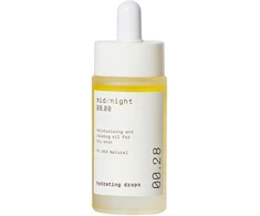 Mid/night 00.00 00.28 Hydrating Drops Moisturizing and Calming Oil For Dry Skin drėkinamasis veido aliejus, 30 ml