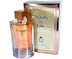 Milestone Beauty Of Life Rožinė Crystal EDP parfumuotas vanduo moterims, 80 ml