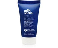 „Milk Shake Cold Brunette“ drėkinamoji plaukų kondicionierė tamsiaplaukėms, 50 ml