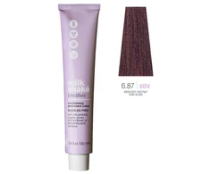 Milk Shake Creative SLS/SLES-Free Permanent Hair Dye 6.876BV Iridescent Chestnut Dark Blond, 100 ml