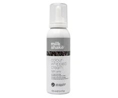 Kondicionuojančios dažomosios putos MILK SHAKE Colour whipped cream ,,Light grey", 100m