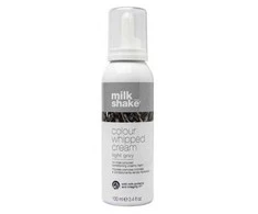 Kondicionuojančios dažomosios putos MILK SHAKE Colour whipped cream ,,Light grey", 100m